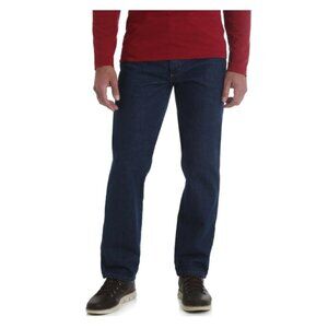Wrangler Rustler Men's and Big Men's Straight Leg Regular Fit Jeans 40x32, Blue